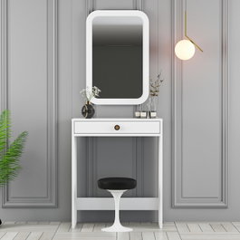 Hanah Home Lizbon Mirror Blanco